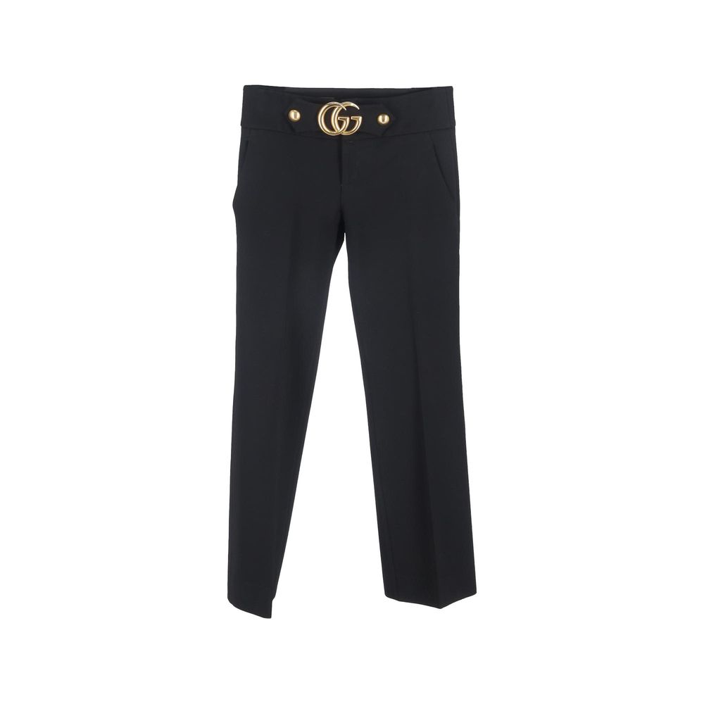 Gucci Black Viscose Dress Pants – JOHNYCARRIBEAN