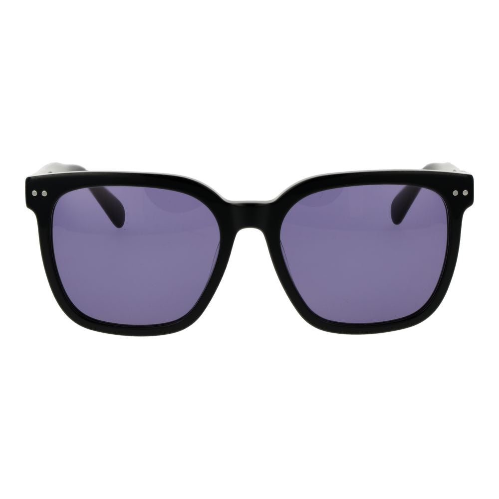 Replay Black Plastic Sunglasses