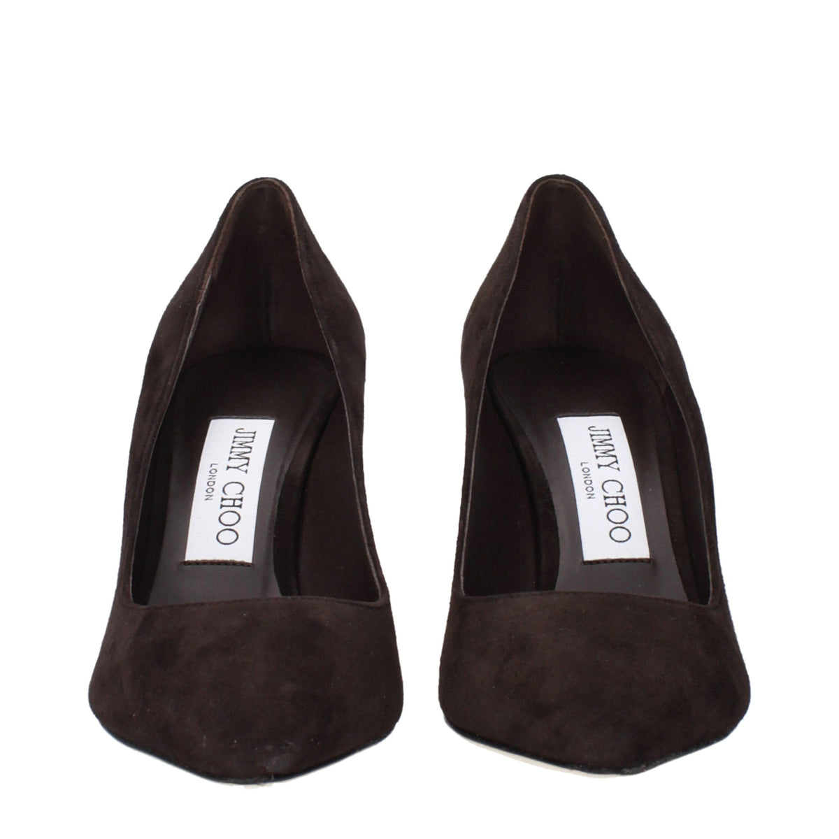 Jimmy Choo Brown Leather Pumps