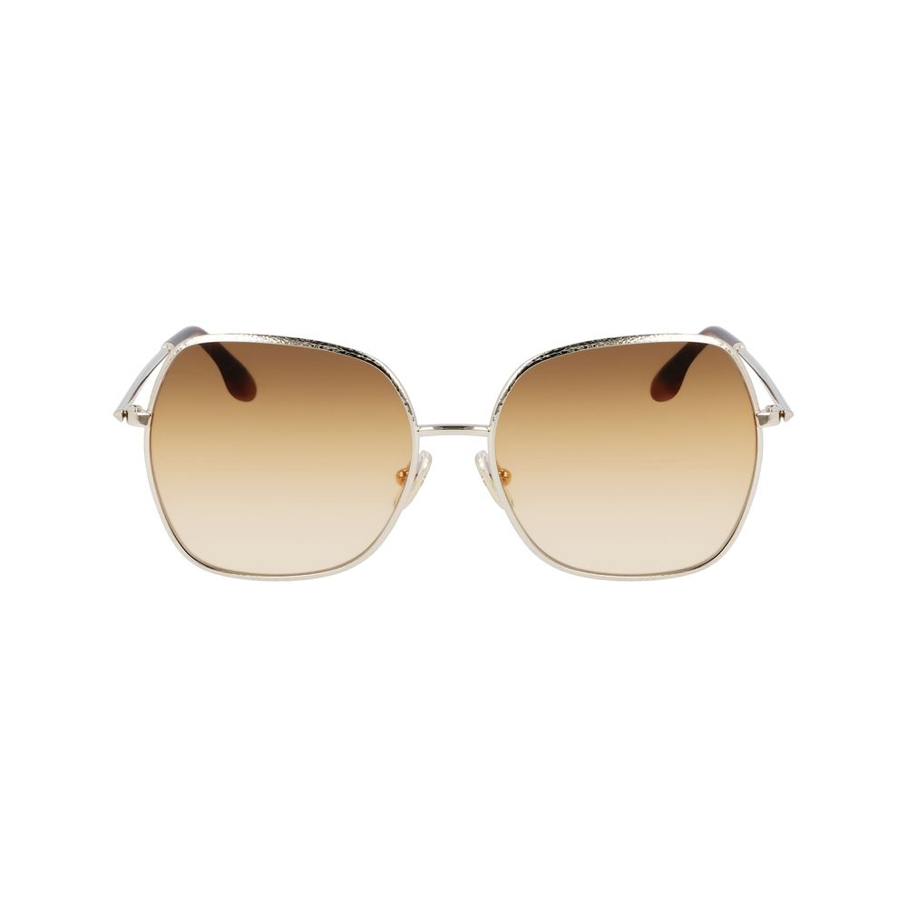 Victoria Beckham Gold Metal Sunglasses