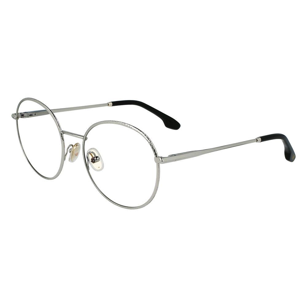 Victoria Beckham Gray Metal Glasses (Frames)