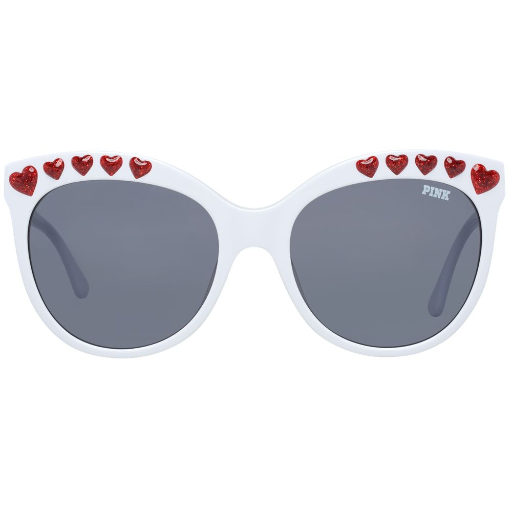 Victoria's Secret White Plastic Sunglasses