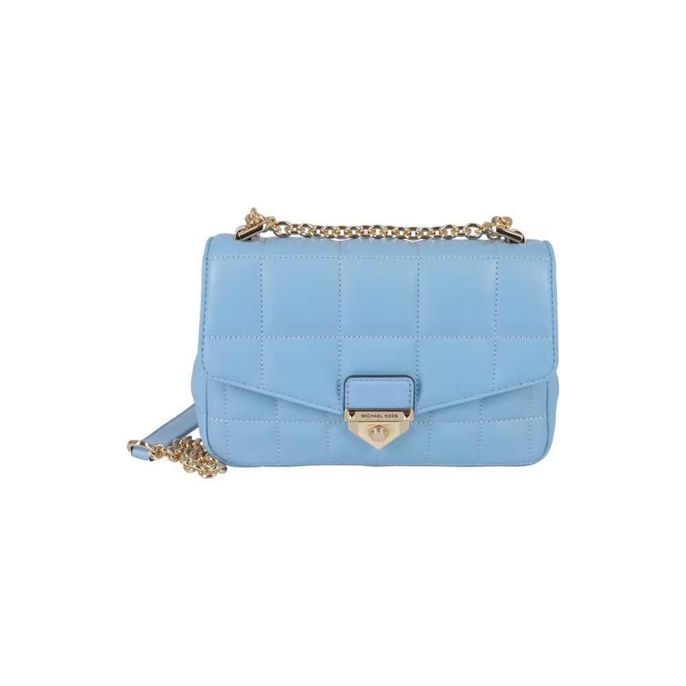 Michael Kors Blue Leather Handbag