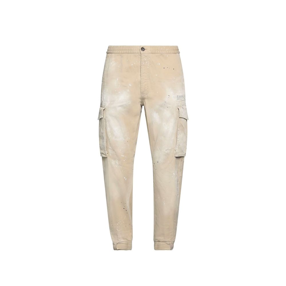 Dsquared² Beige Cotton Cargo Pants
