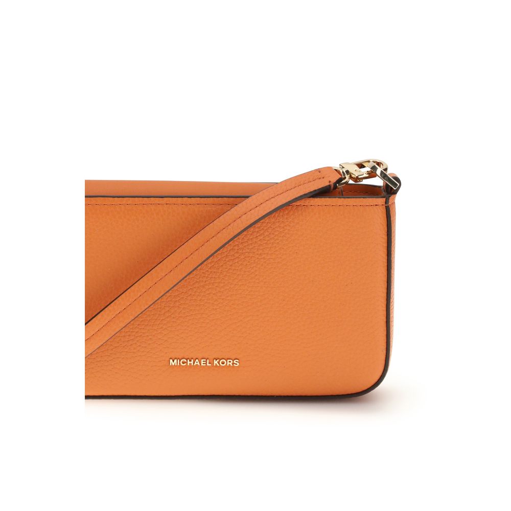Michael Kors Orange Calf Leather Bos Taurus Wallet