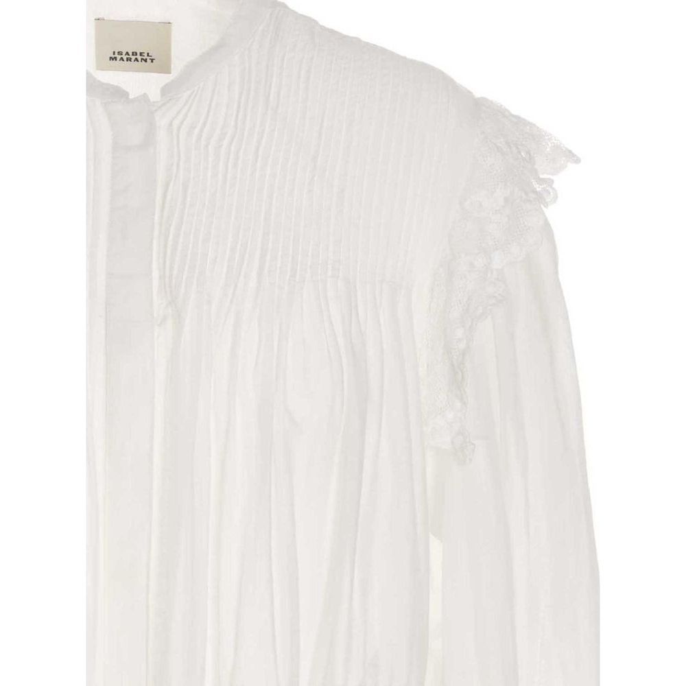 Isabel Marant White Viscose Top