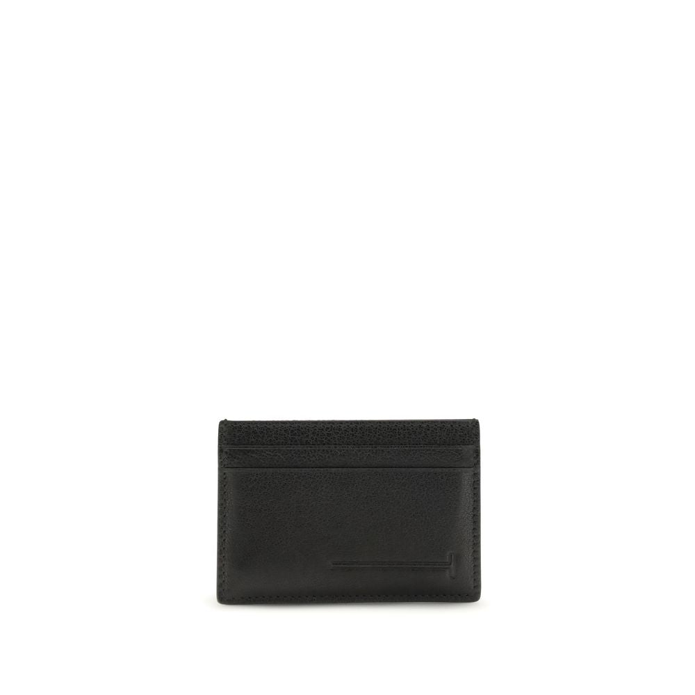 Tom Ford Black Calf Leather Bos Taurus Wallet