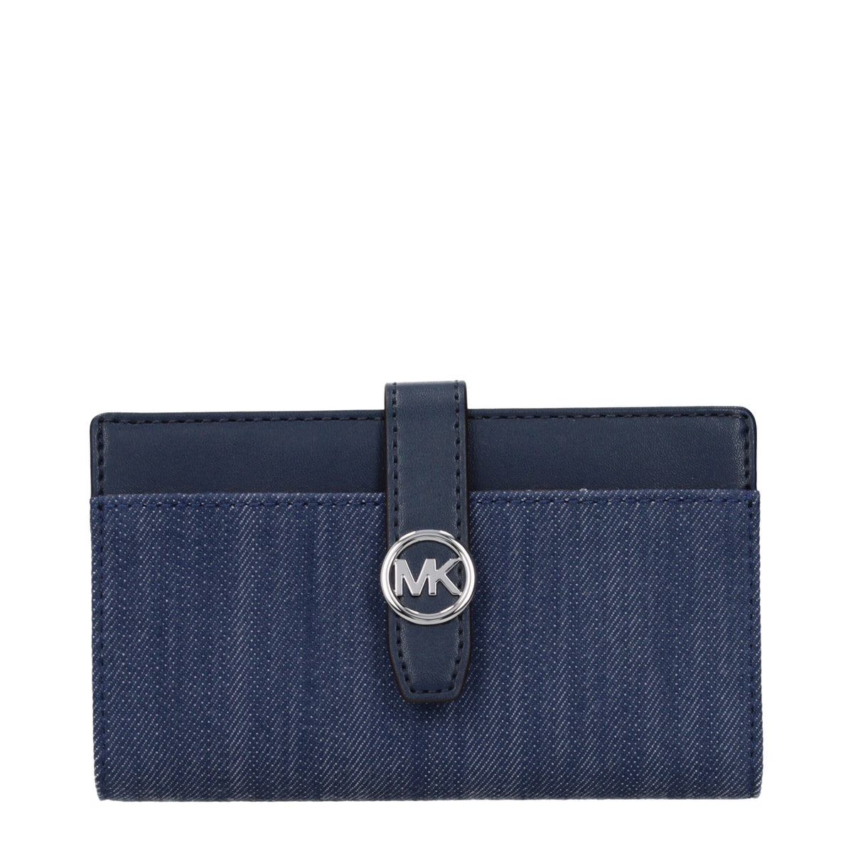 Michael Kors Blue Fabric Wallet