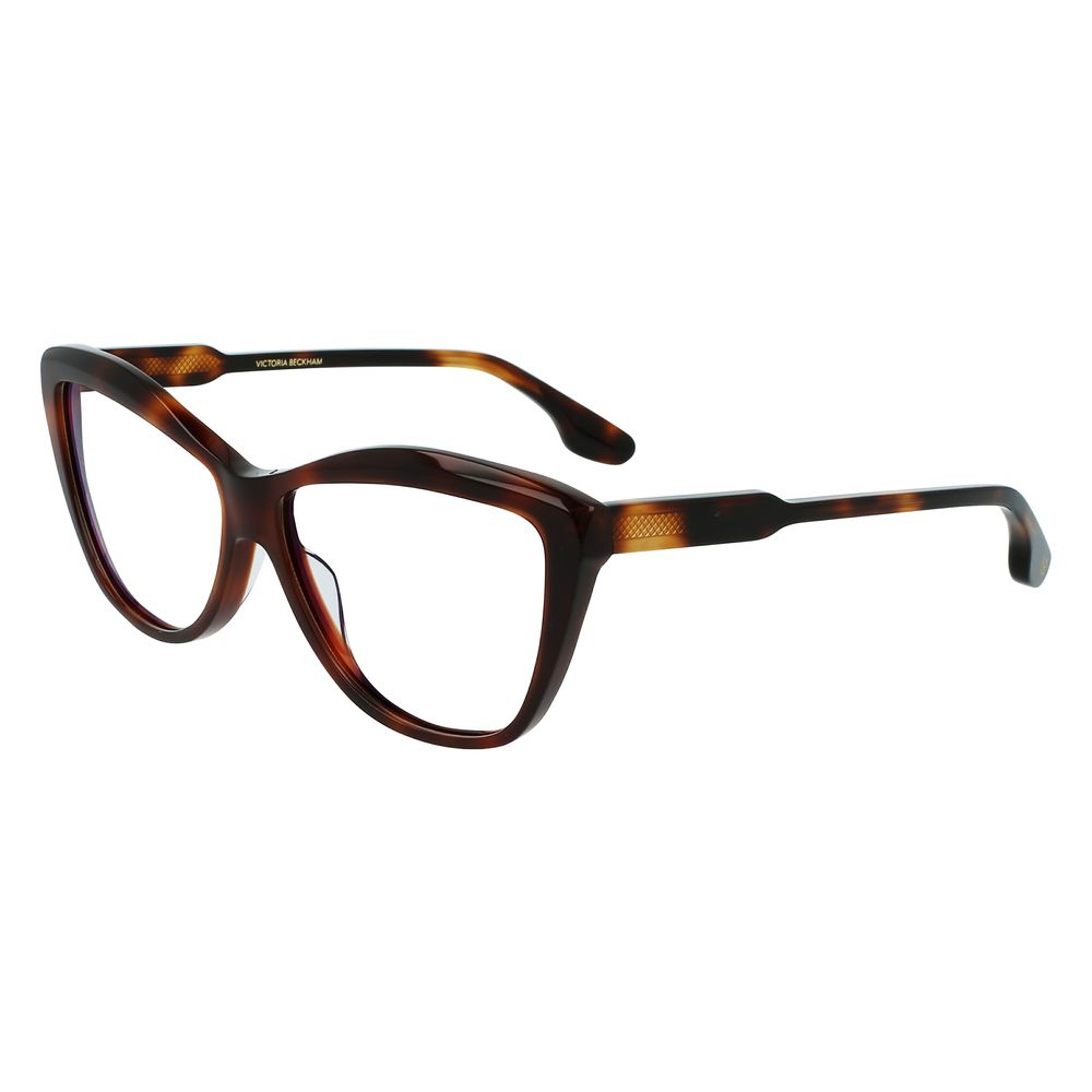 Victoria Beckham Brown Acetate Glasses (Frames)