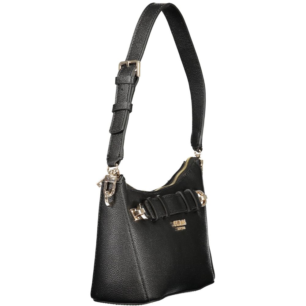 Guess Jeans Black Polyethylene Handbag