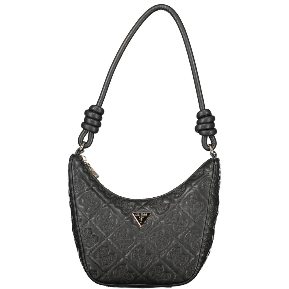 Guess Jeans Black Polyethylene Handbag
