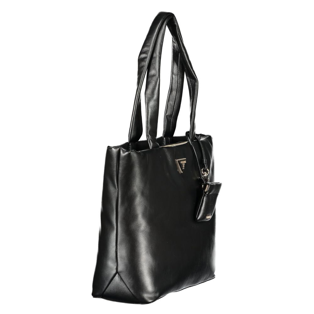Guess Jeans Black Polyethylene Handbag