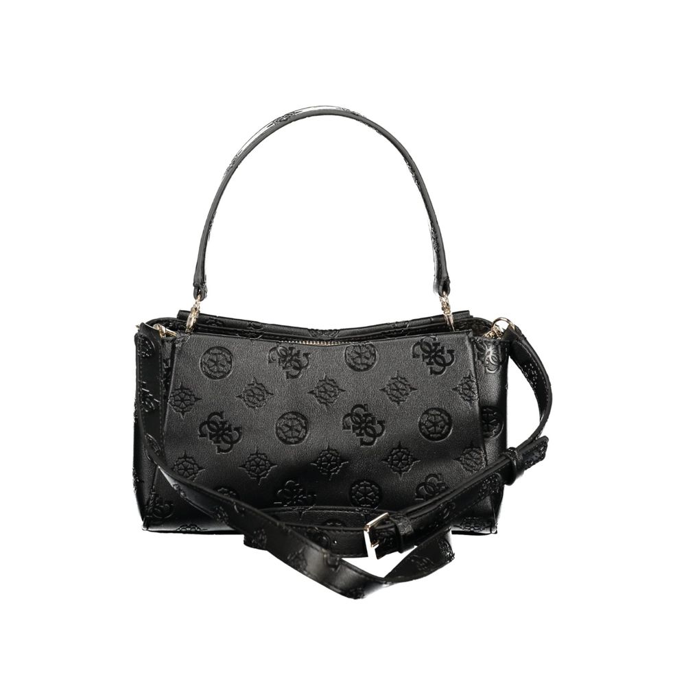 Guess Jeans Black Polyethylene Handbag