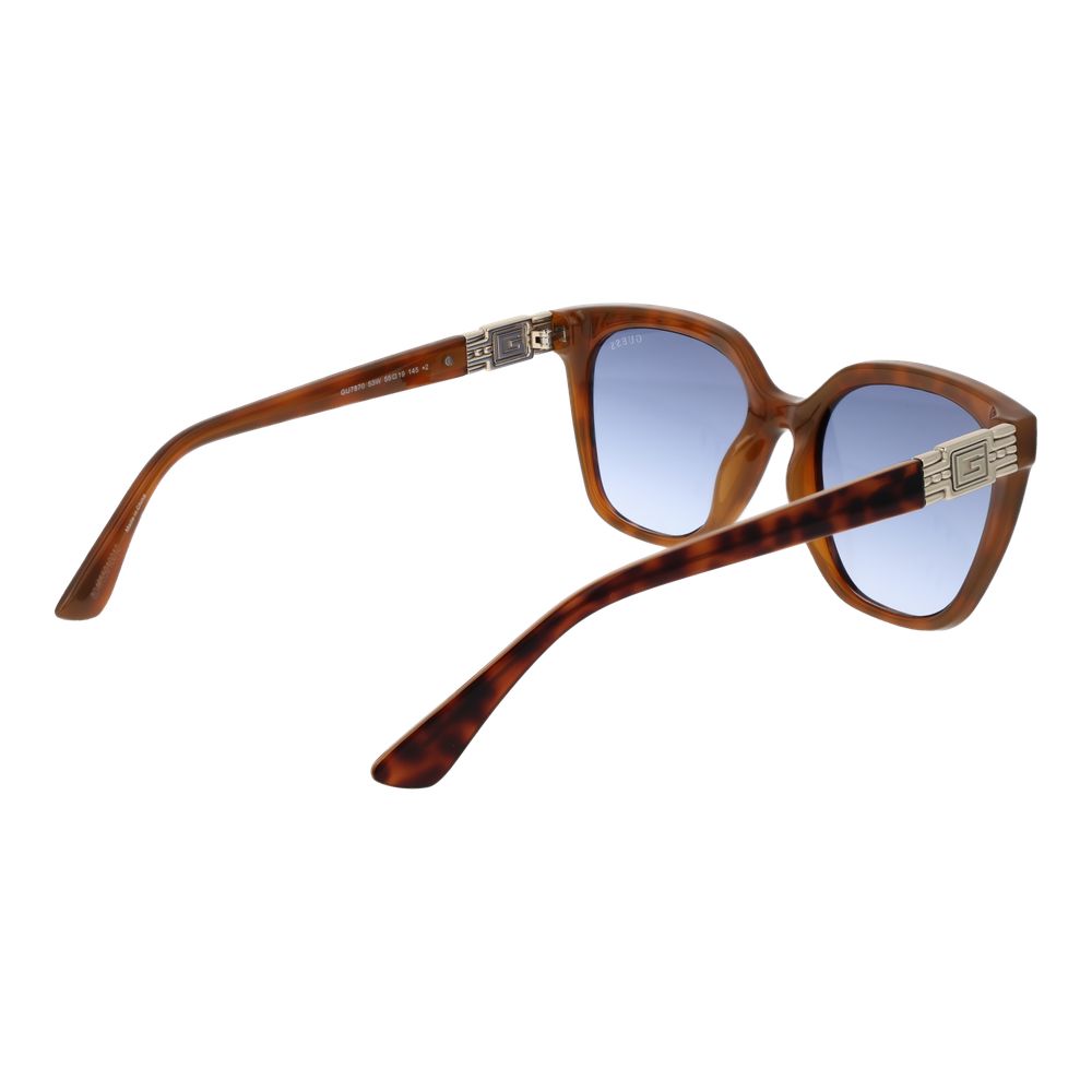 Guess Brown Plastic Sunglasses