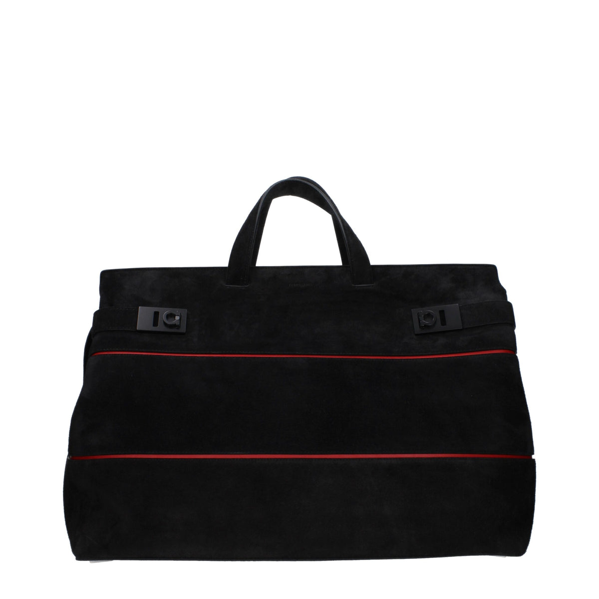 Salvatore Ferragamo Black Leather Handbag