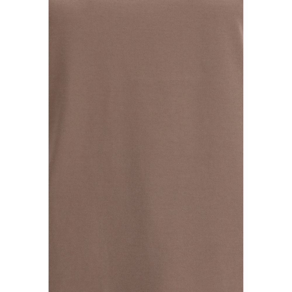 Brunello Cucinelli Brown Cotton T-Shirt
