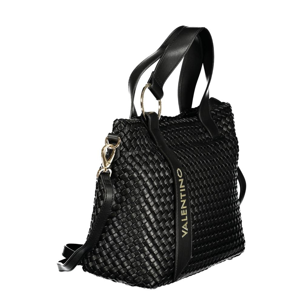 Valentino Black Polyethylene Handbag