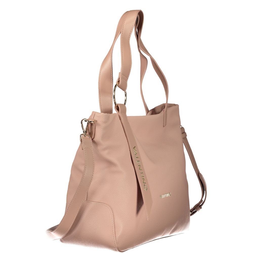 Valentino Pink Polyethylene Handbag