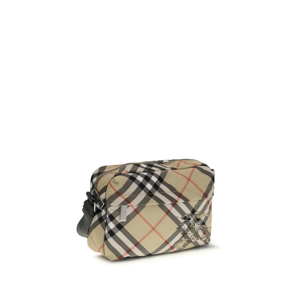 Burberry Beige Polyester Shoulder Bag