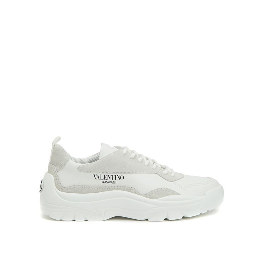 Valentino Garavani White Leather Chunky Sneakers