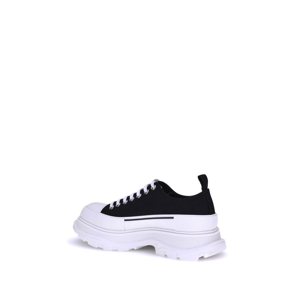 Alexander McQueen Black Rubber Chunky Sneakers