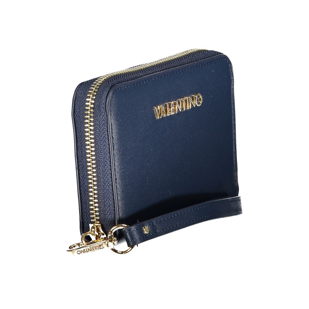 Valentino Blue Polyethylene Wallet