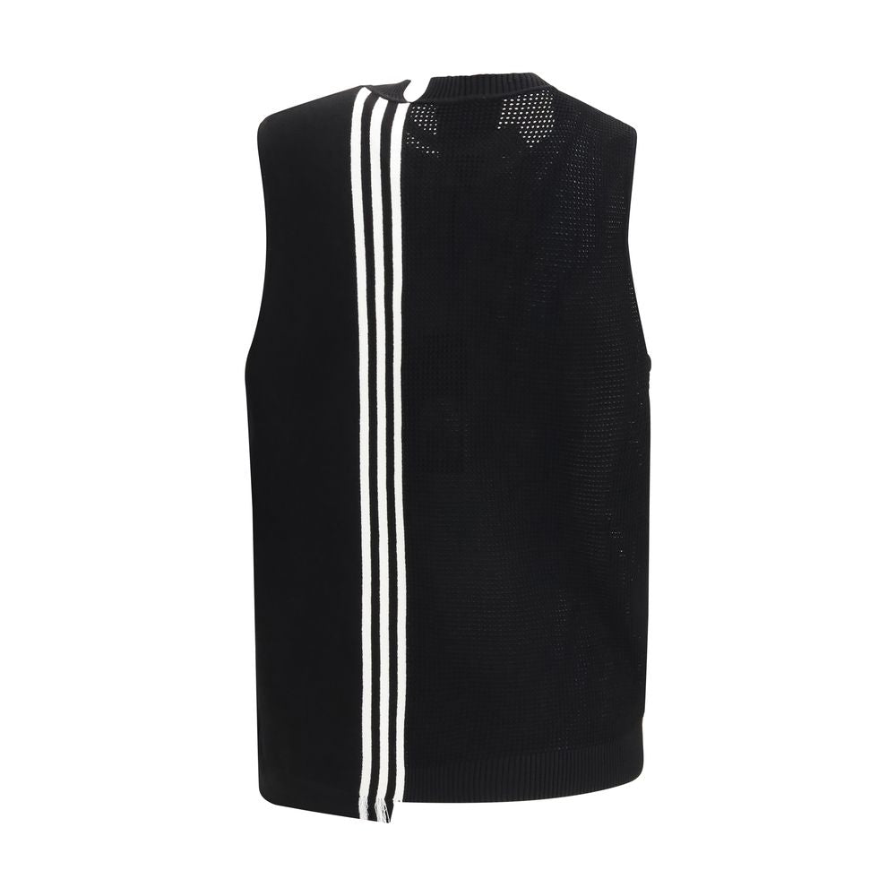 Y-3 Black Cotton Sweater