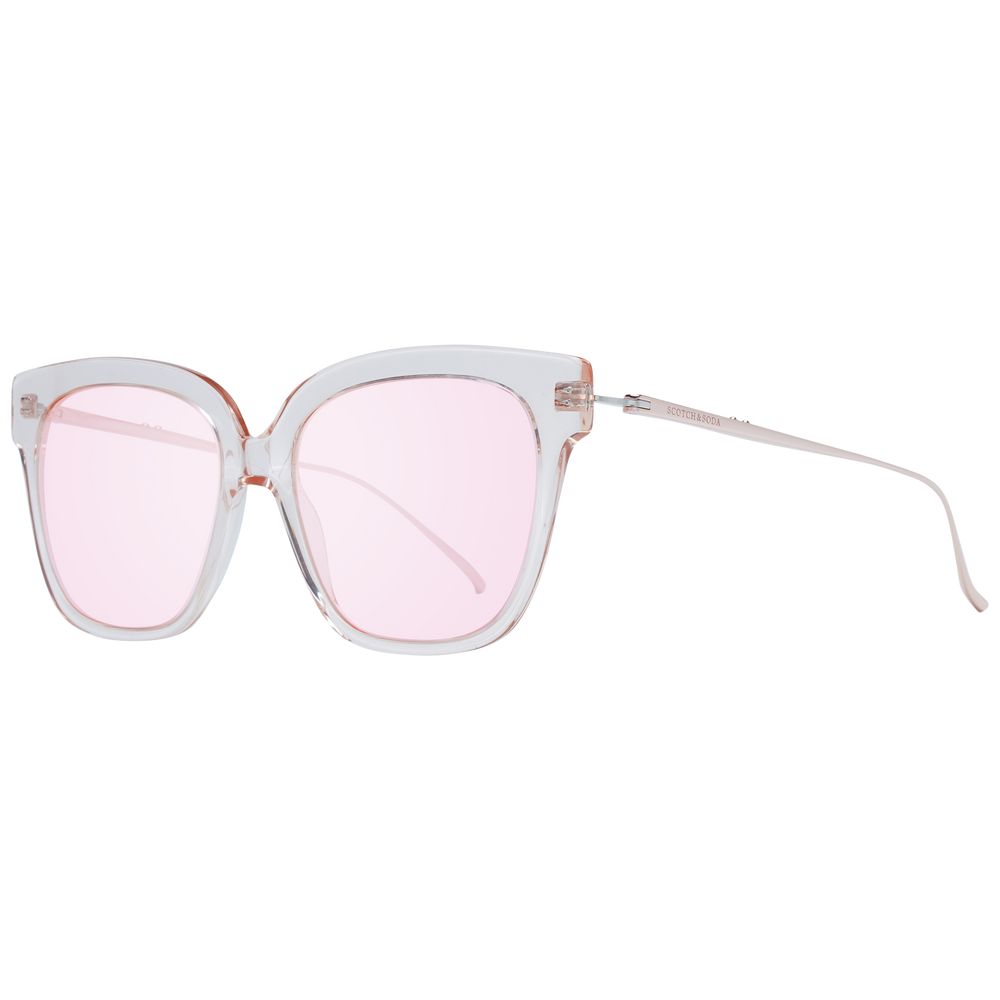 Scotch & Soda Pink Acetate Sunglasses
