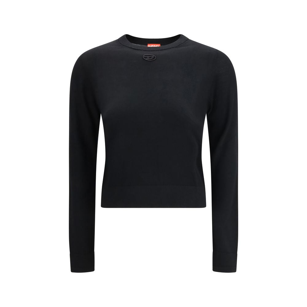 Diesel Black Wool Sweatshirt