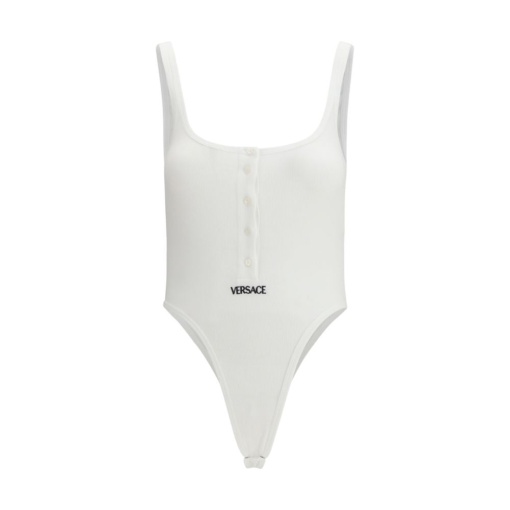 Versace White Cotton Top