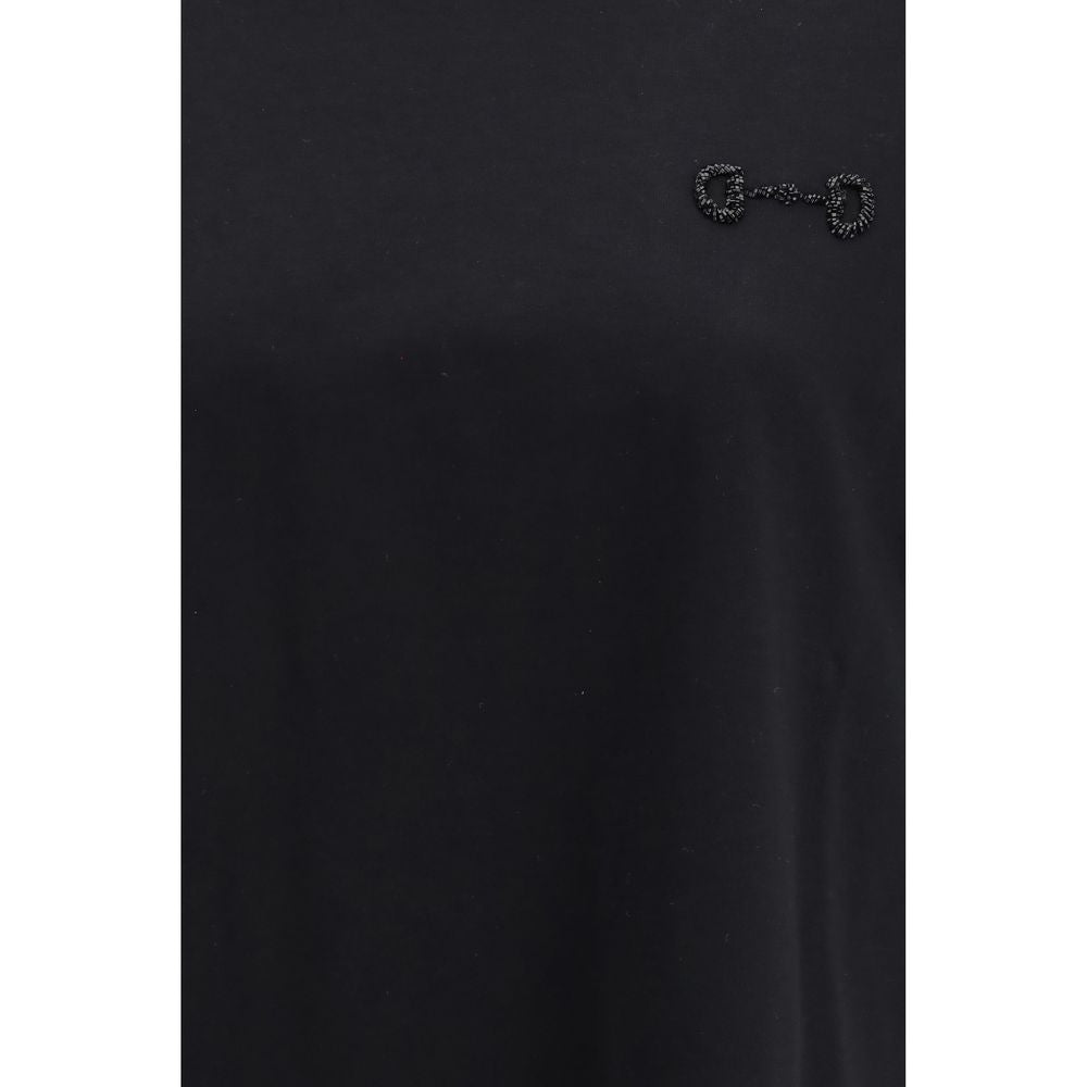 Gucci Black Cotton T-Shirt