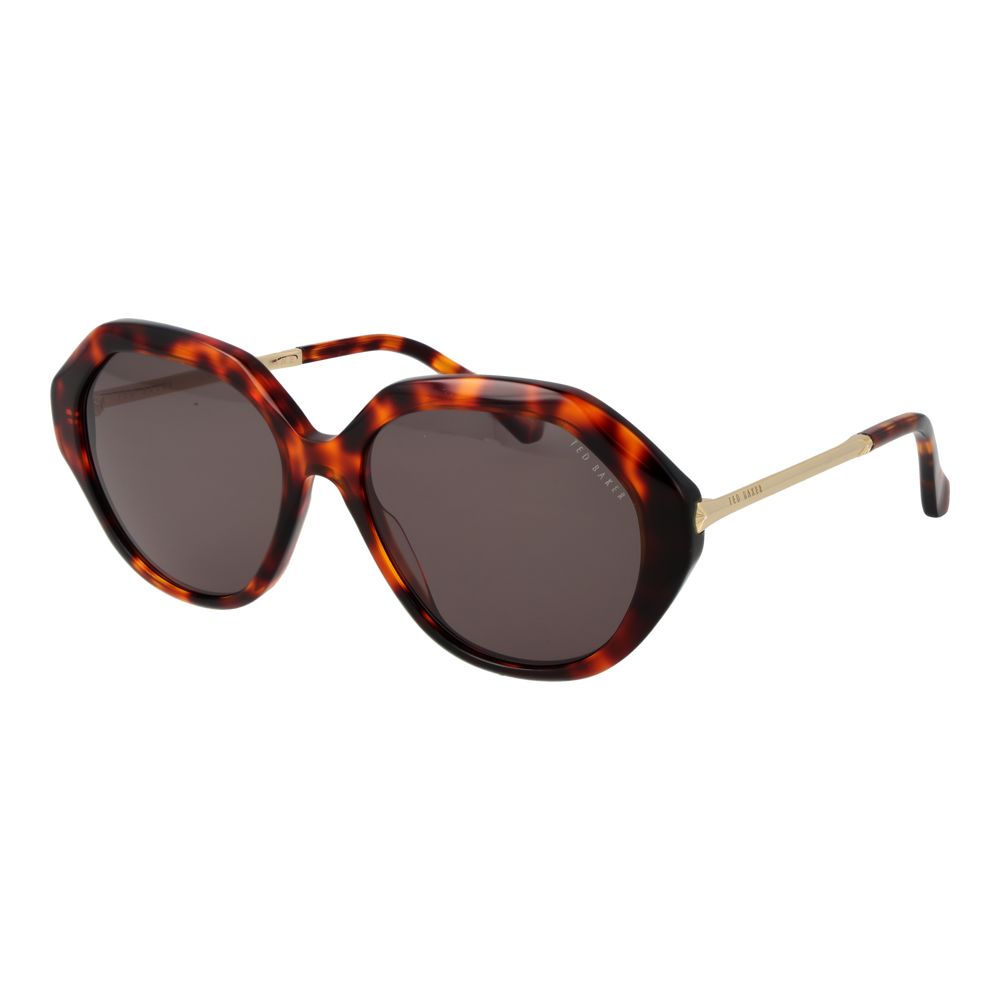 Ted Baker Brown Acetate Sunglasses