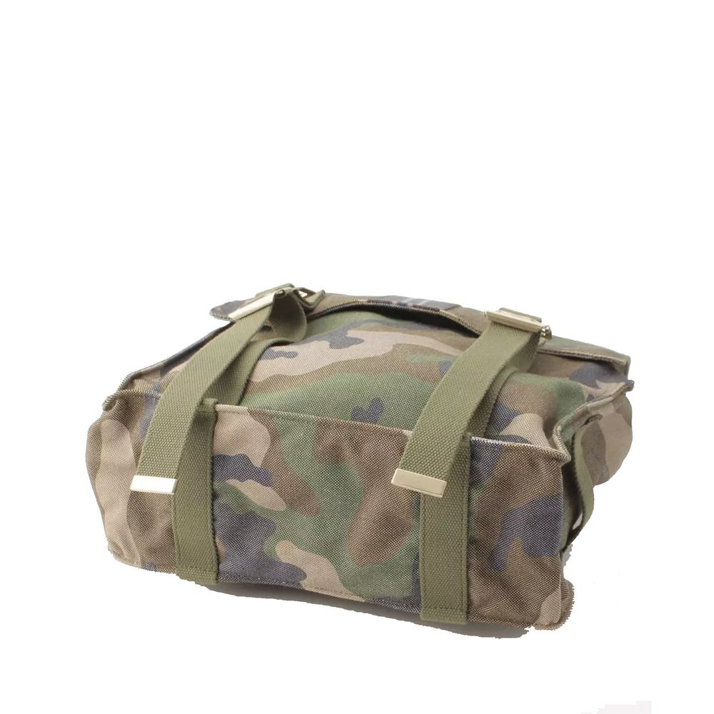 Valentino Bicolor Canvas Backpack