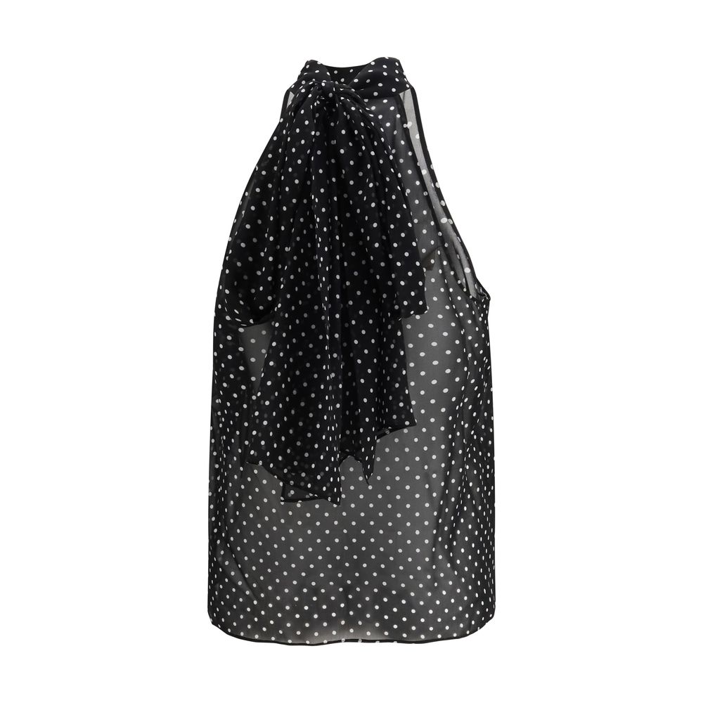 Tom Ford Black Silk Pattern Shirt