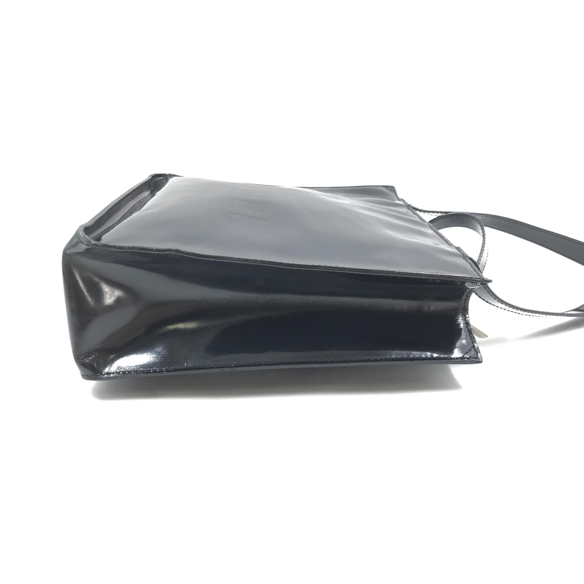 Chanel Black Patent Leather Tote