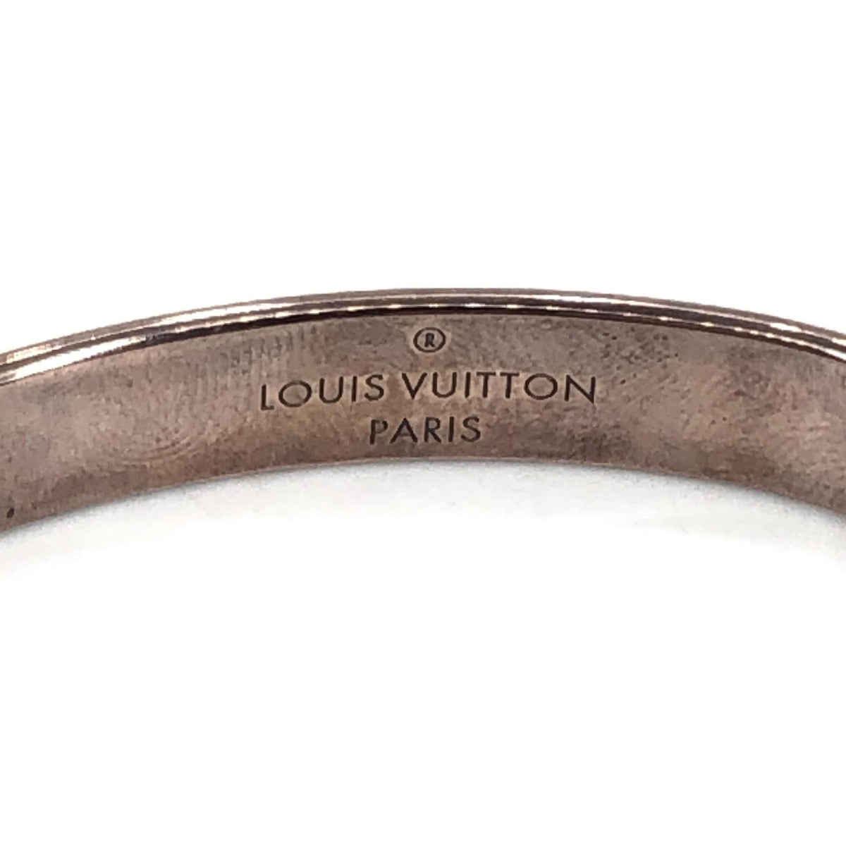 Louis Vuitton Nanogram Cuff Bangle/Plated