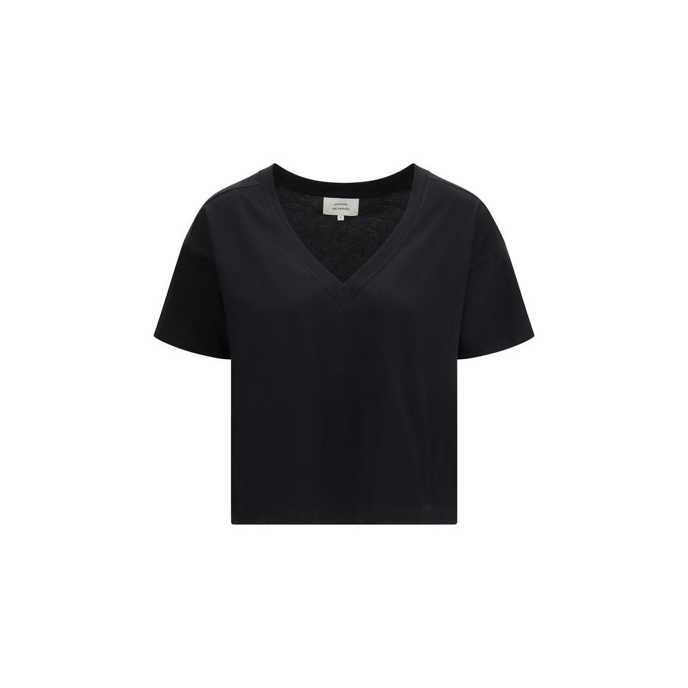 Loulou De Saison Black Cotton T-Shirt