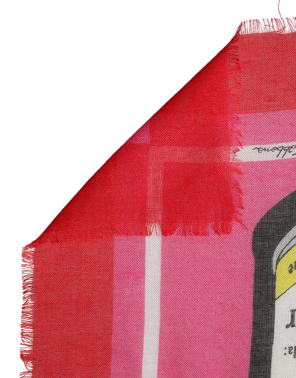 Dolce & Gabbana Pink DG Amore Print Neck Square Shawl 140cm x 135cm  Scarf