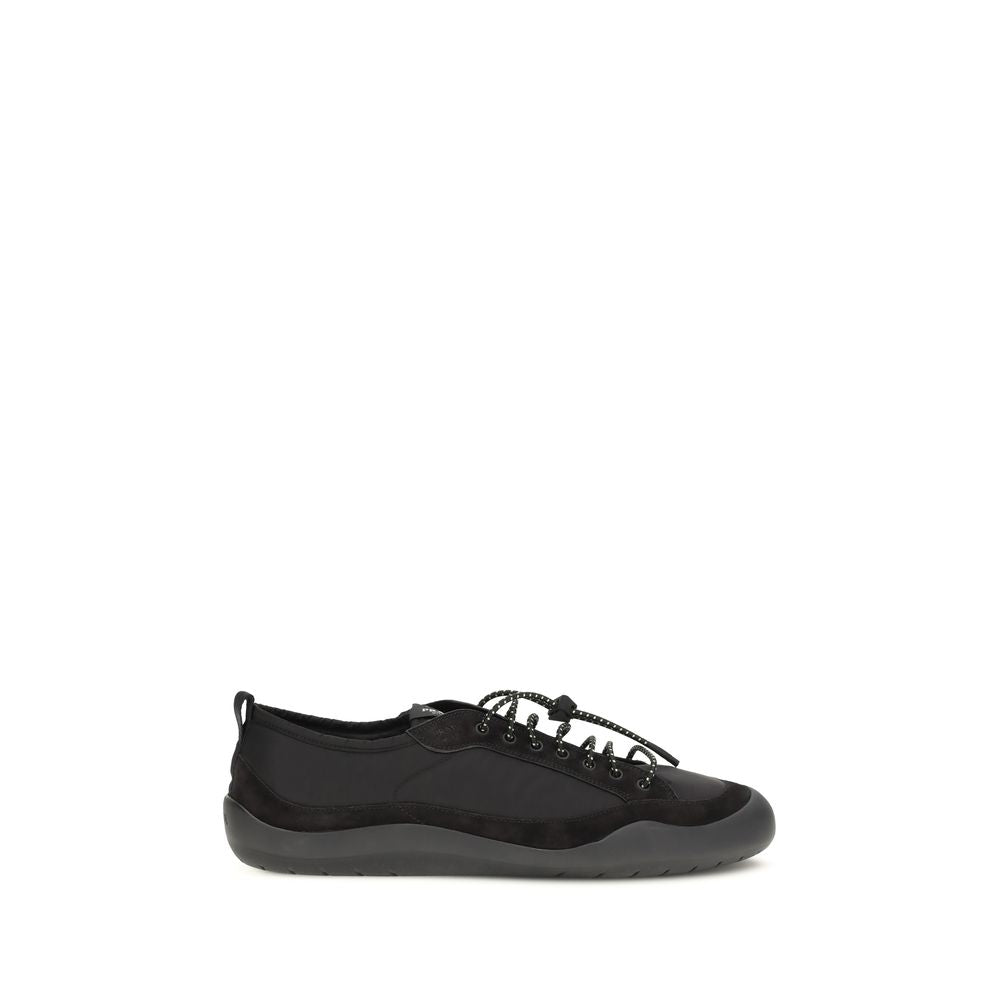 Prada Black Recycled Polyamide Athletic Sneakers