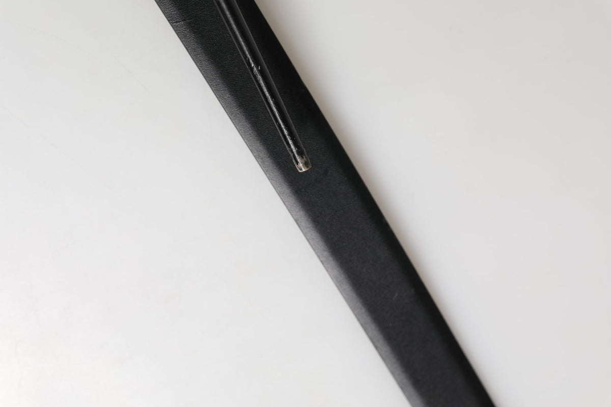 Dolce & Gabbana Men Black Classic Leather Metal Buckle Belt