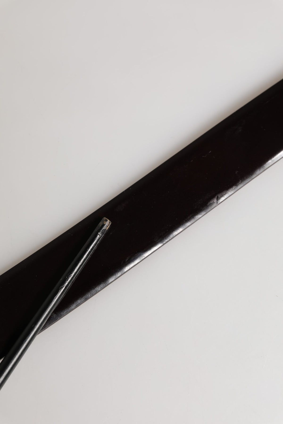Dolce & Gabbana Black Double Strap Leather Silver Buckle Belt