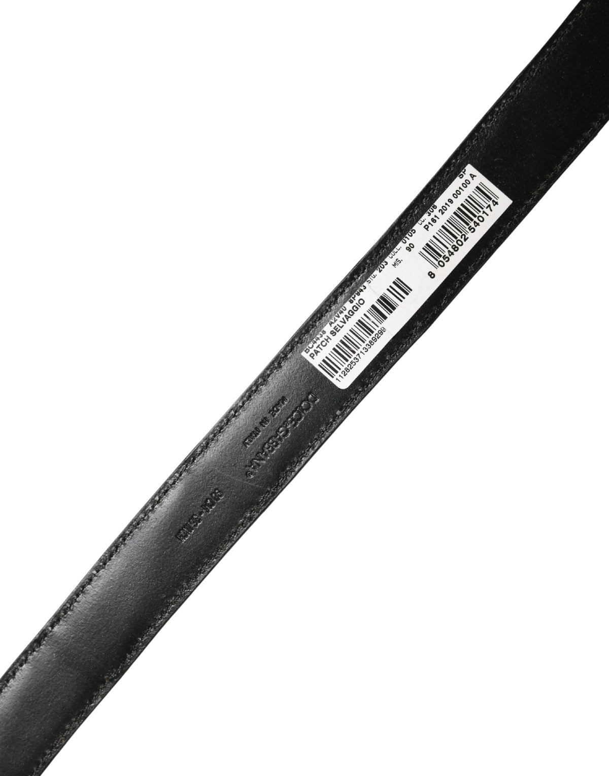 Dolce & Gabbana Men Multicolor Leather Metal Buckle Belt