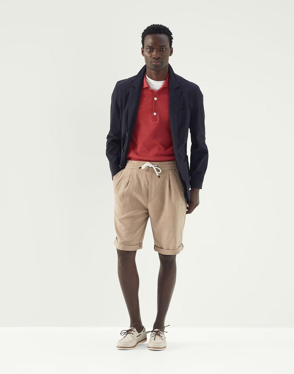 Brunello Cucinelli Multicolor Cotton Shortsleeve Shirt