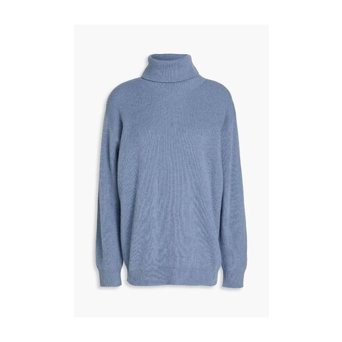 Brunello Cucinelli Blue Cashmere Sweater