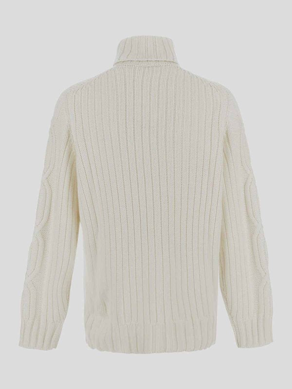 Brunello Cucinelli Beige Cashmere Sweater