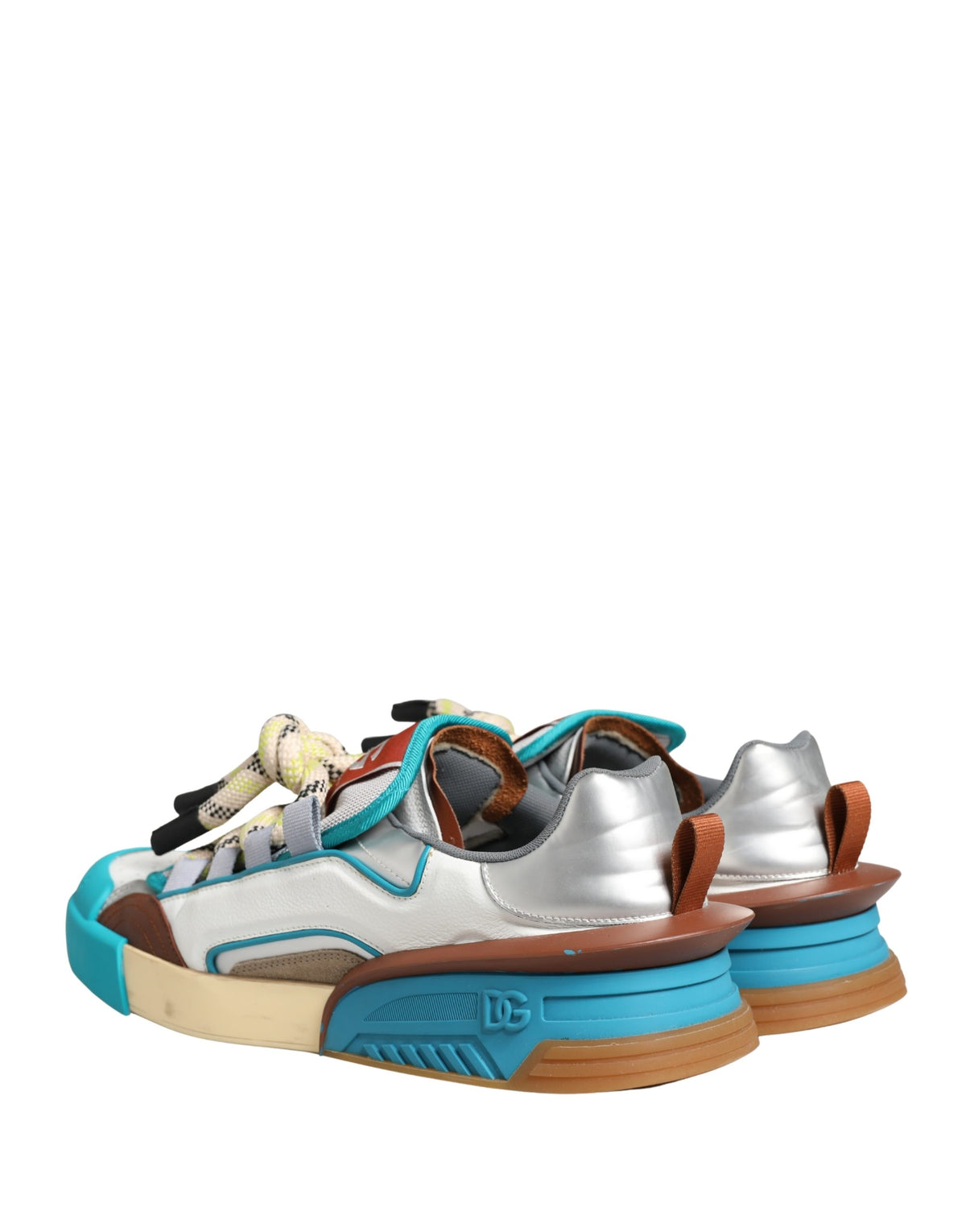 Dolce & Gabbana Multicolor Portofino Space Men Sneakers Shoes