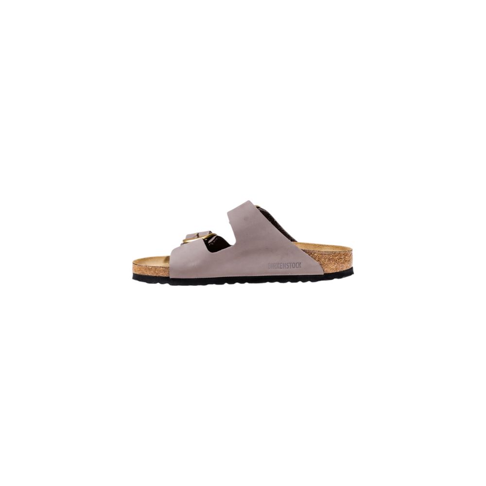 Birkenstock Purple Suede Leather Strap-On Sandals