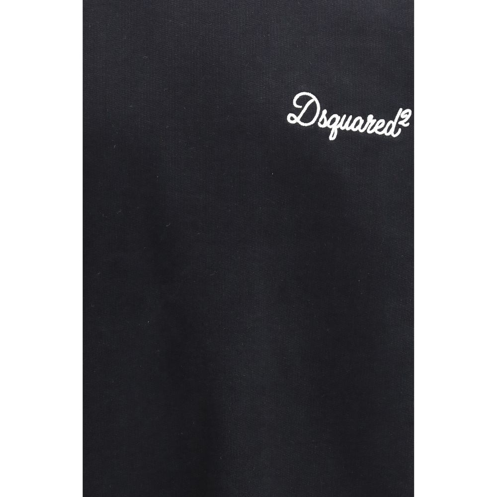 Dsquared² Black Cotton Sweatshirt