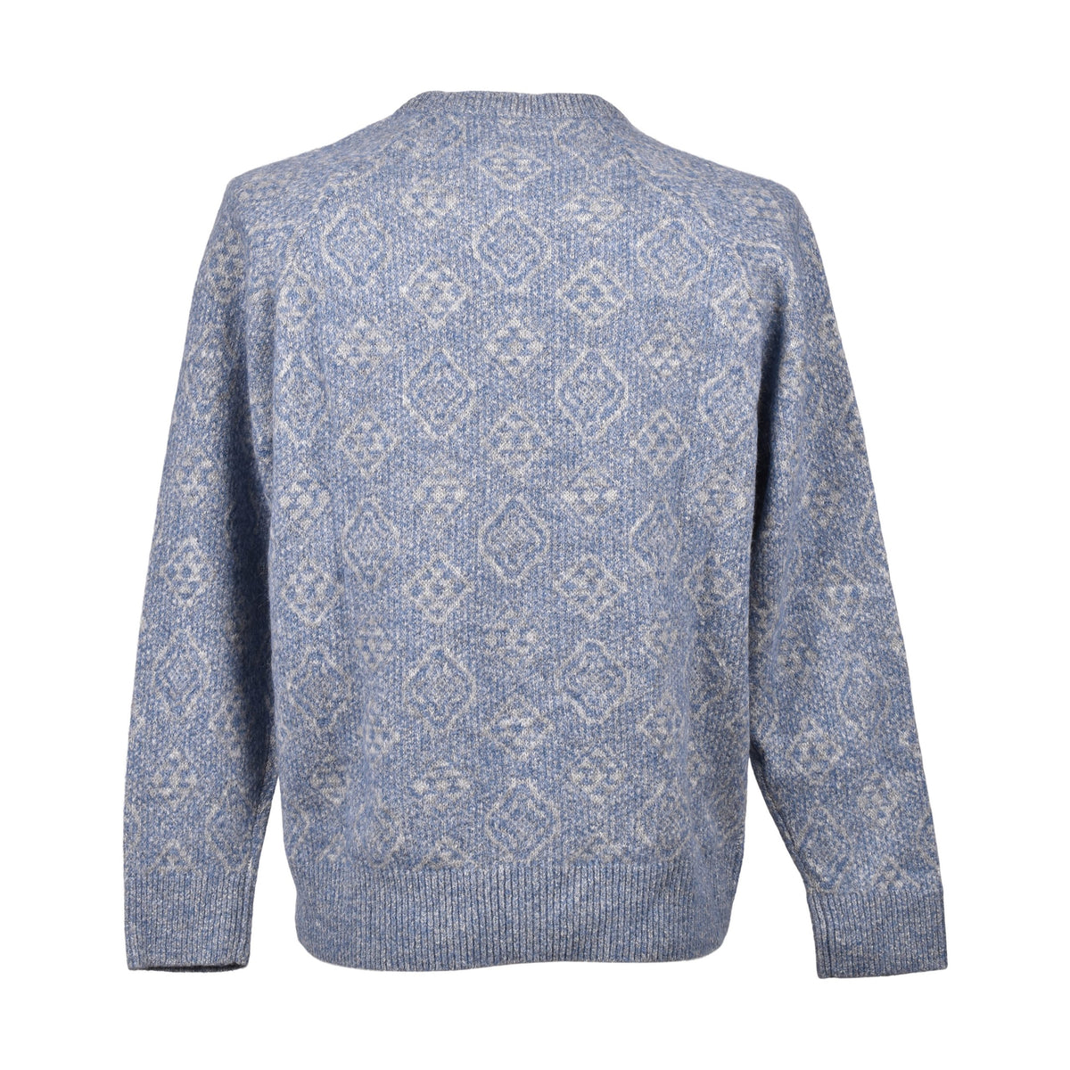 Brunello Cucinelli Blue Leather Sweatshirt