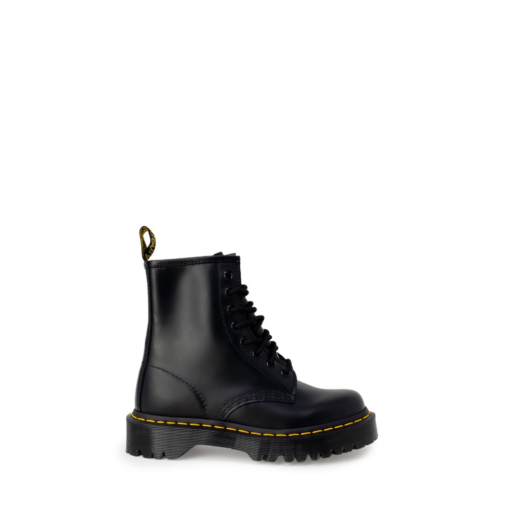Dr. Martens Black Leather Lace-Up Boots
